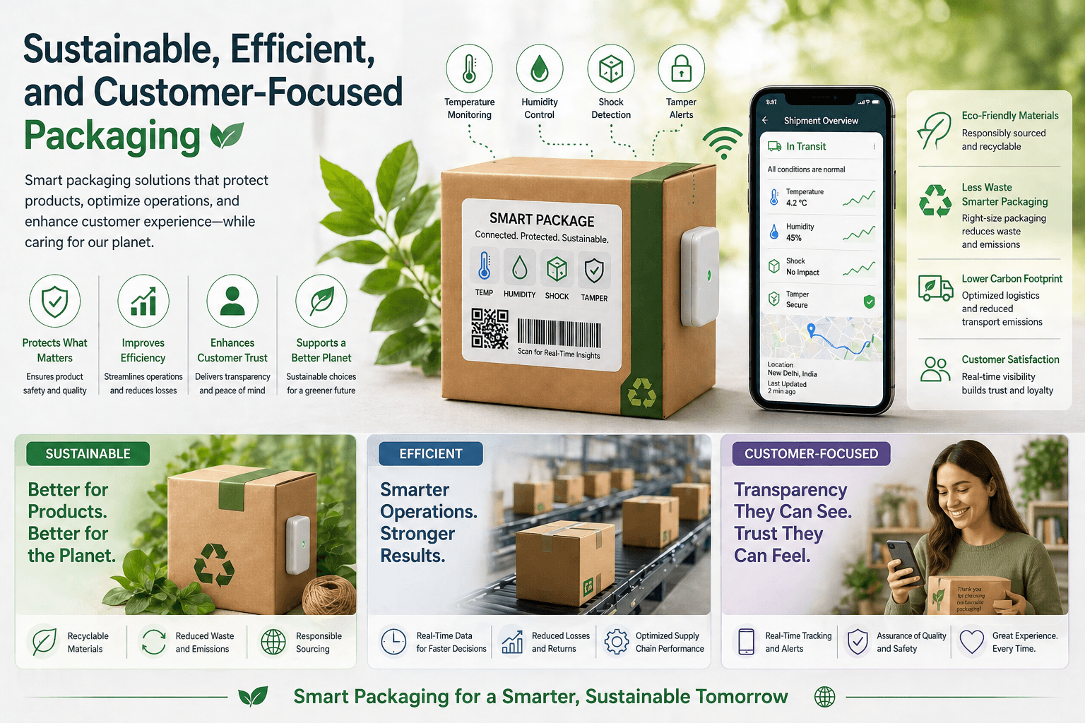 Sustainable, Efficient, and Customer-Focused Packaging